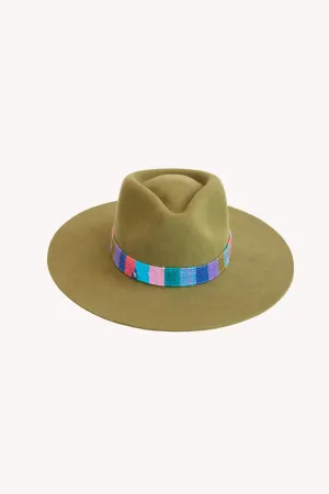 Meadow Green Western Hat