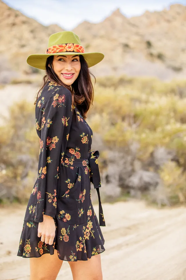 Meadow Green Western Hat