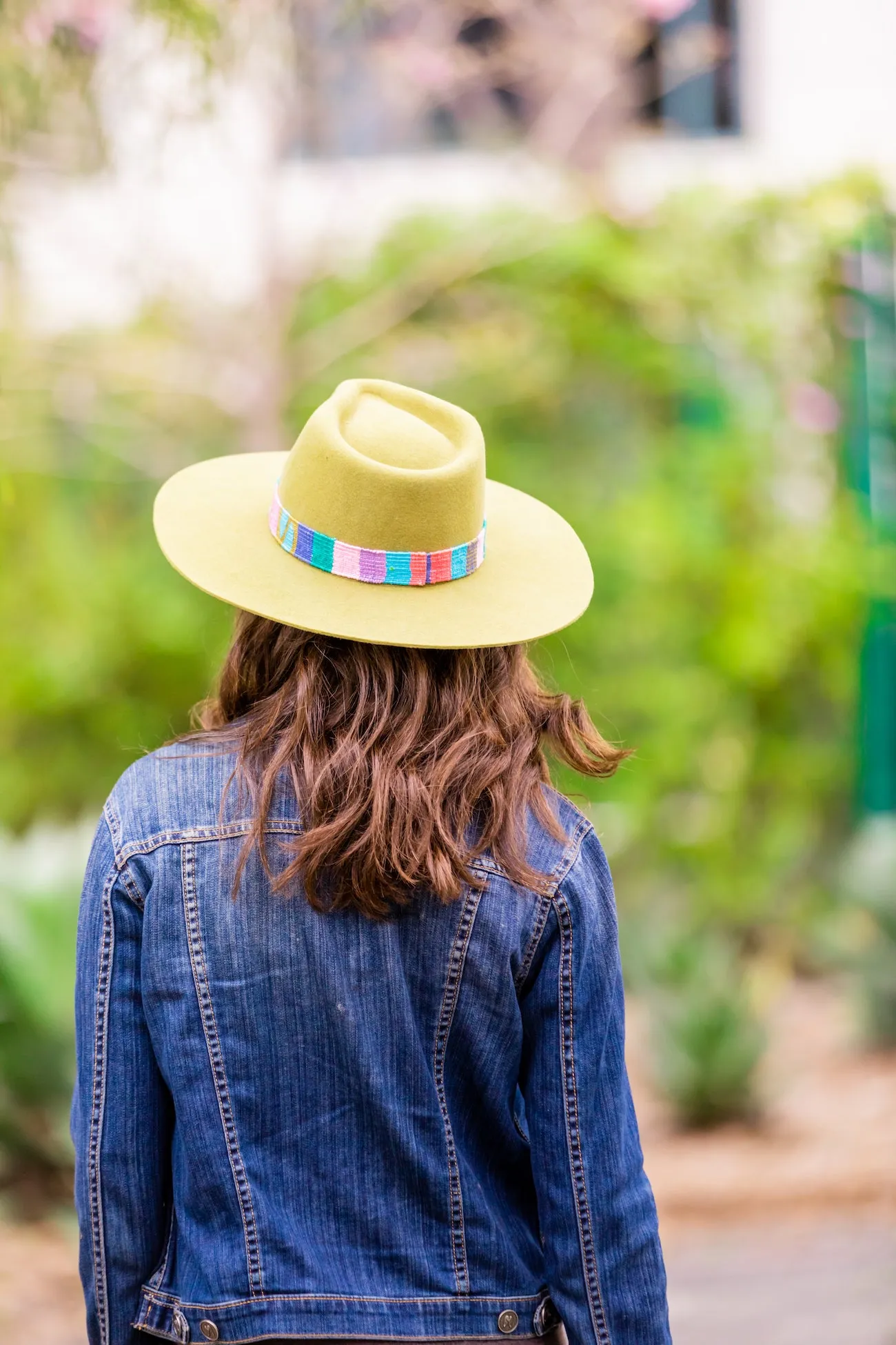 Meadow Green Western Hat