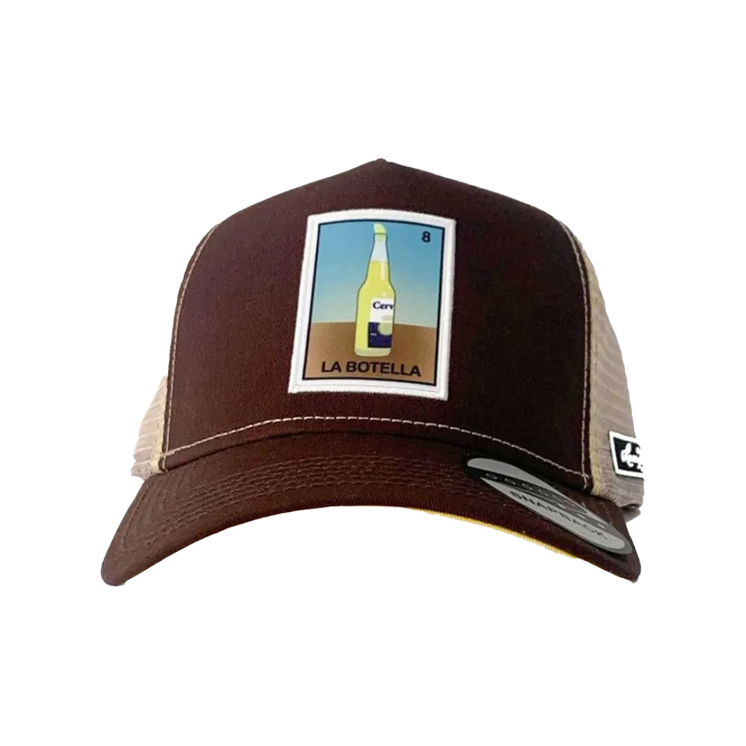 Milano Hats Brown La Botella Mesh Cap