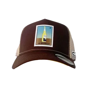 Milano Hats Brown La Botella Mesh Cap