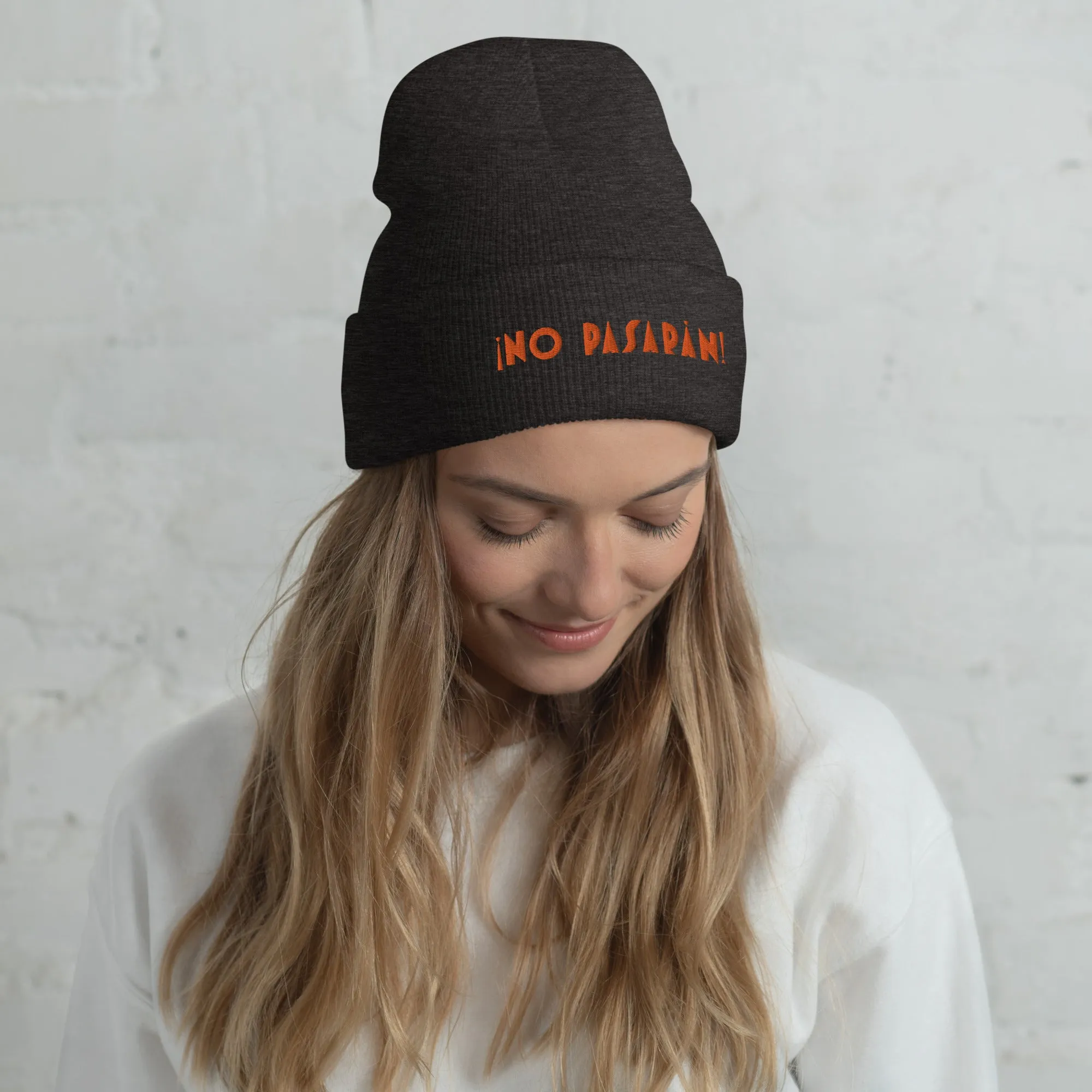 No Pasaran Cuffed Beanie