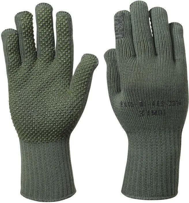 Olive Drab Manzella USMC TS-40 Genuine Military Gloves USA Made