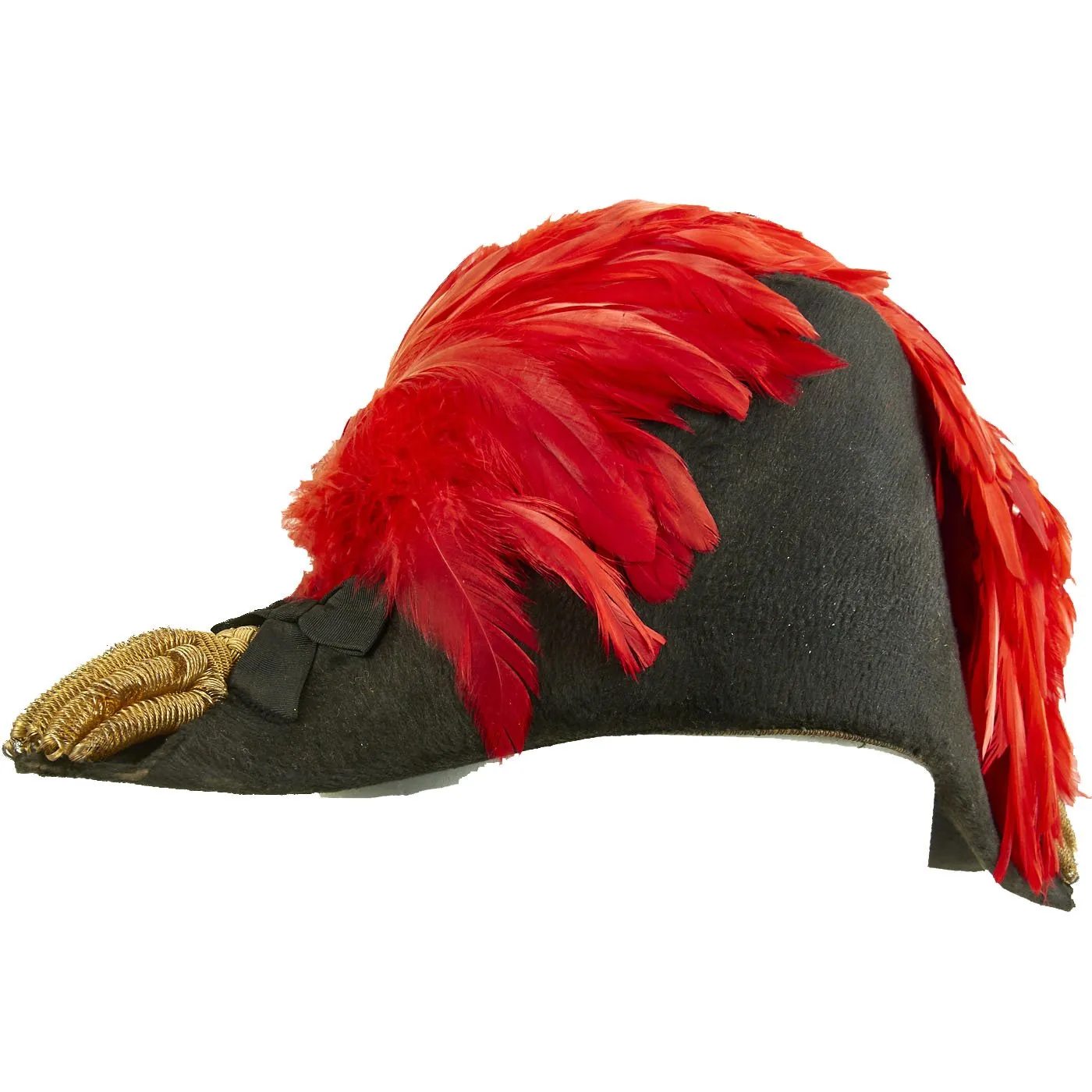 Original Recreated U.S. 19th Century Spanish-American War Marine Officer Chapeau bras Fore-and-Aft Cocked Hat by Horstmann