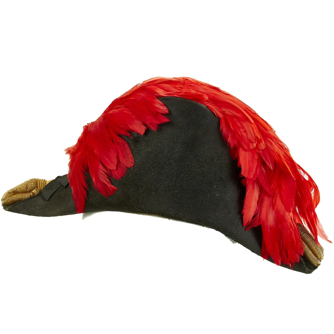 Original Recreated U.S. 19th Century Spanish-American War Marine Officer Chapeau bras Fore-and-Aft Cocked Hat by Horstmann