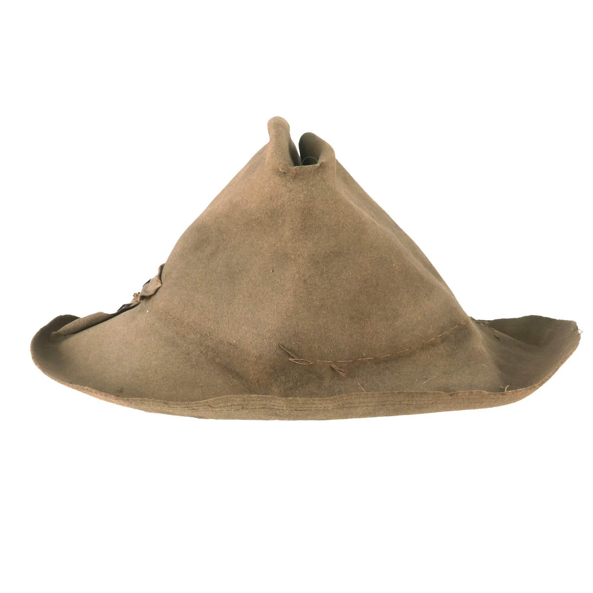 Original U.S. Indian Wars Spanish-American War Model 1883 - 1889 Campaign Hat - Snowflake Vents