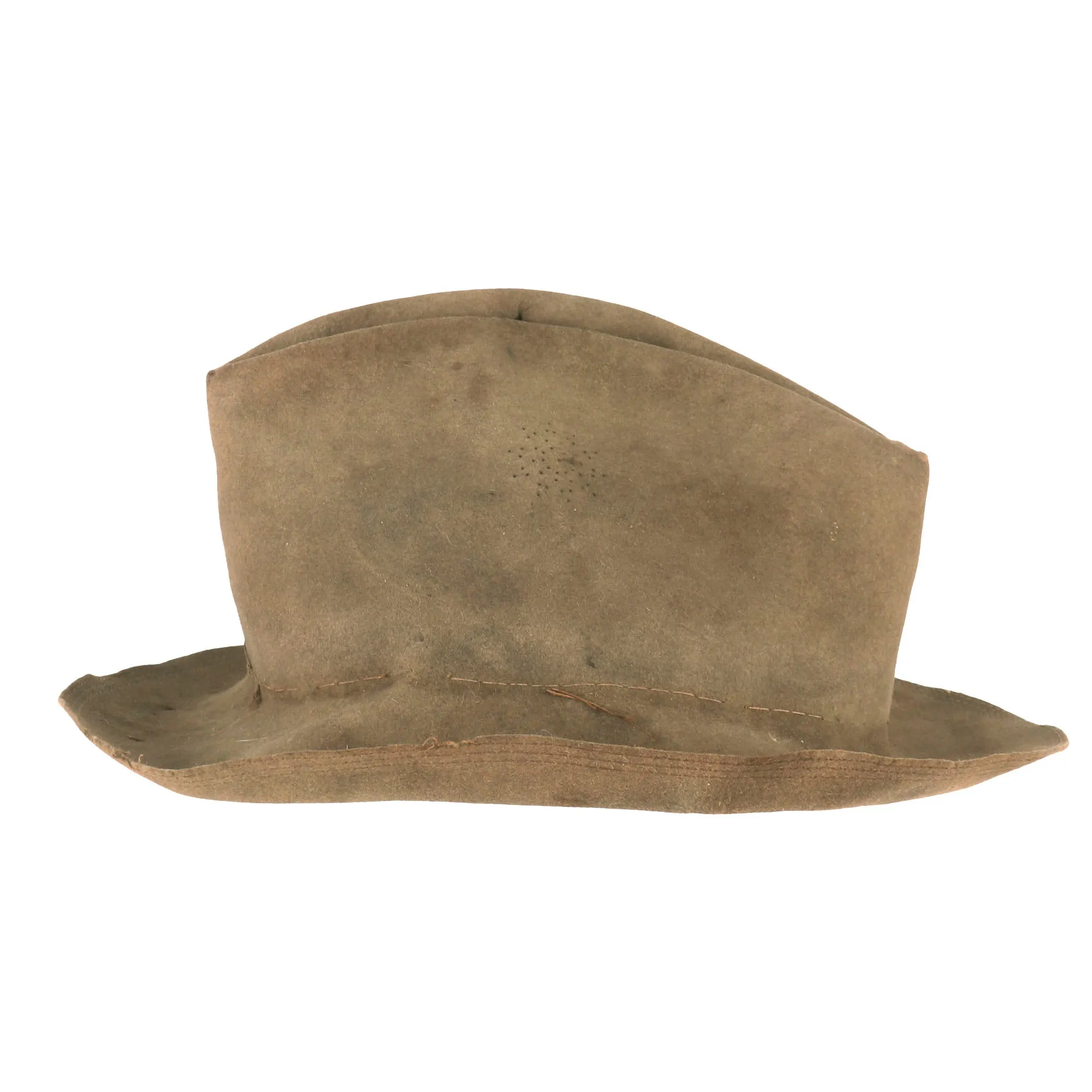 Original U.S. Indian Wars Spanish-American War Model 1883 - 1889 Campaign Hat - Snowflake Vents