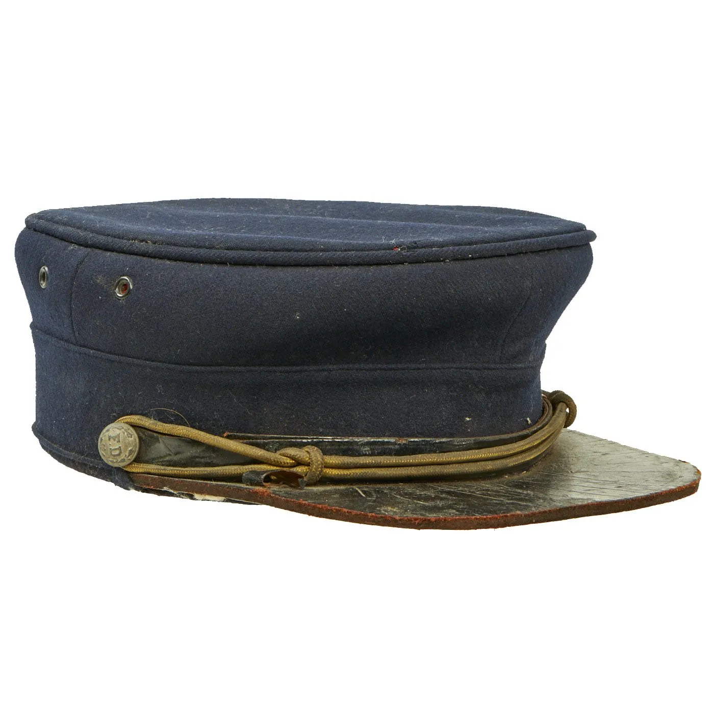 Original U.S. Late 19th Century Kepi by Browning King & Co of Chicago with Fire Department Buttons