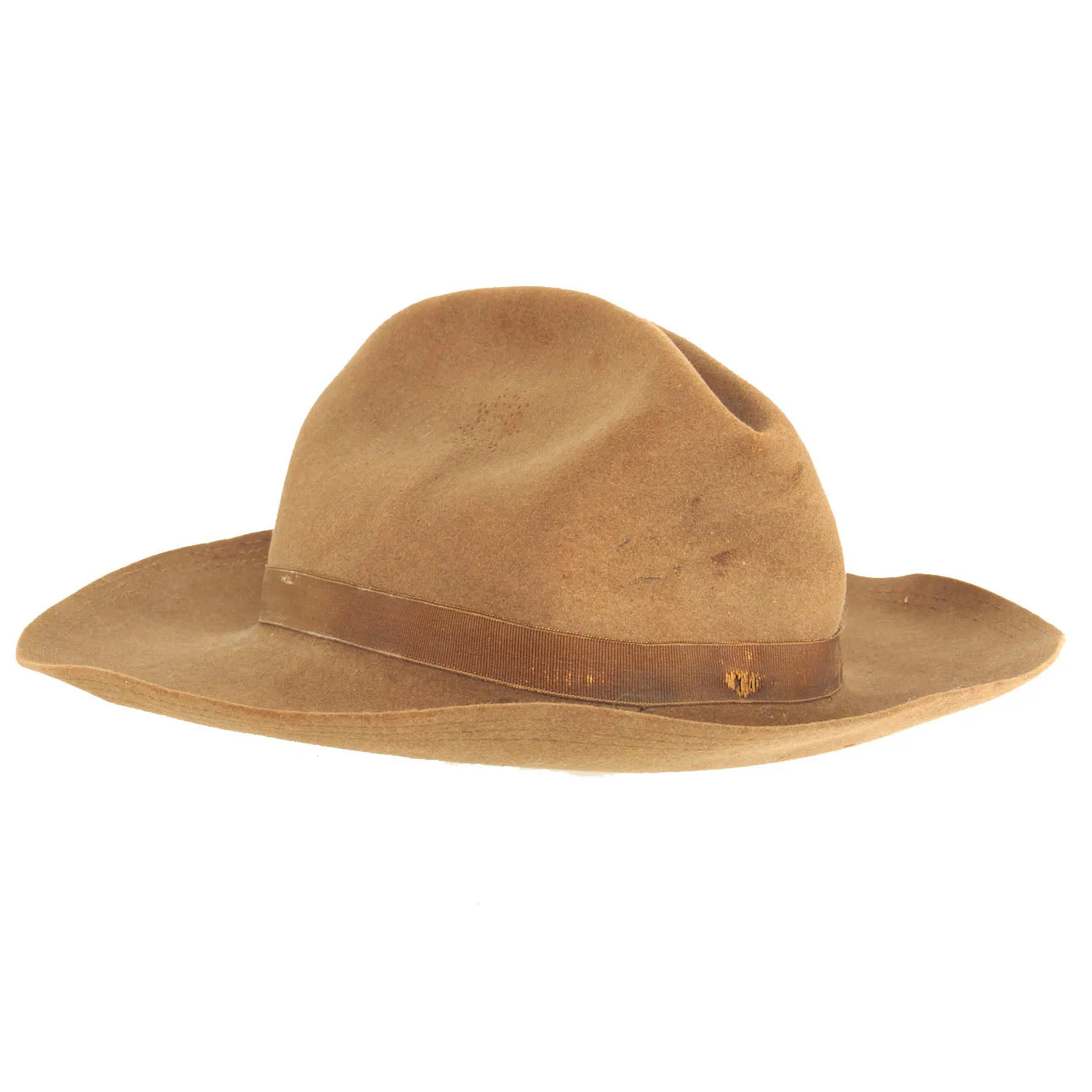 Original U.S. Spanish-American War Era Model 1889 Campaign Hat For The 3rd New York Volunteer Infantry / 23rd Regiment of NYNG - “Snowflake” Vent Model