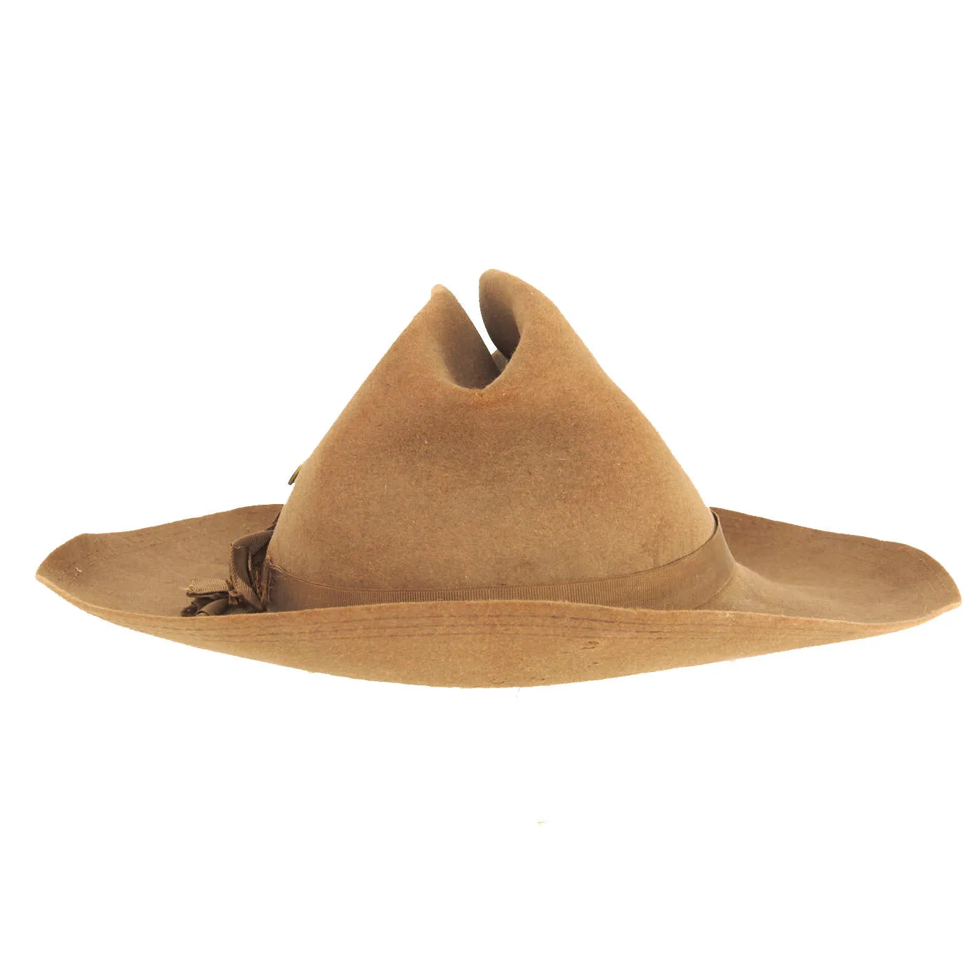 Original U.S. Spanish-American War Era Model 1889 Campaign Hat For The 3rd New York Volunteer Infantry / 23rd Regiment of NYNG - “Snowflake” Vent Model