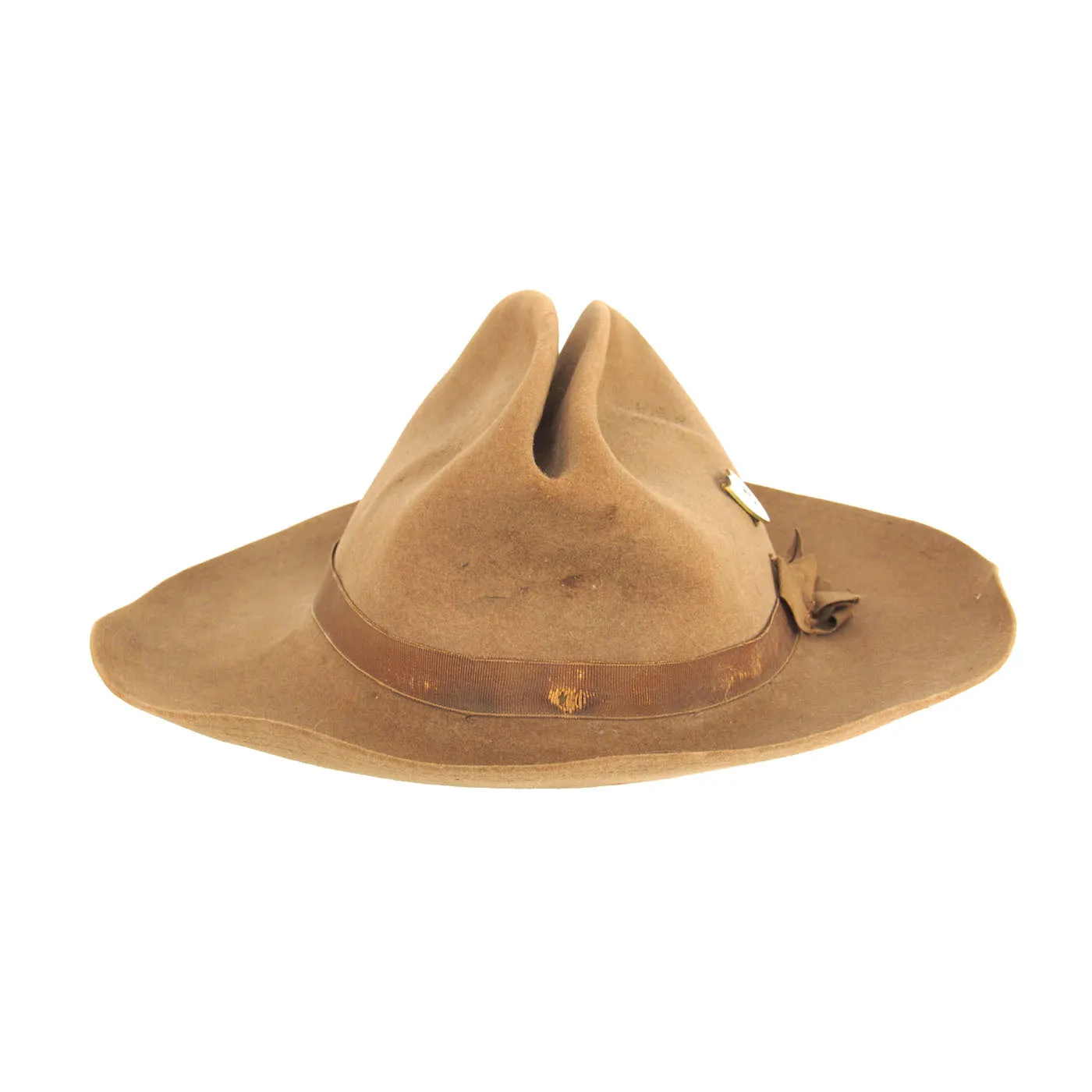 Original U.S. Spanish-American War Era Model 1889 Campaign Hat For The 3rd New York Volunteer Infantry / 23rd Regiment of NYNG - “Snowflake” Vent Model