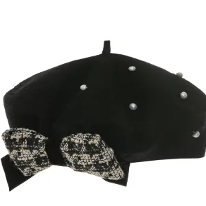 PATACHOU - Winter Beret - Black