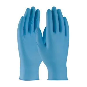 QRP 8BQF09XL Disposable Nitrile Glove, Powder Free with Textured Grip - 8 Mil