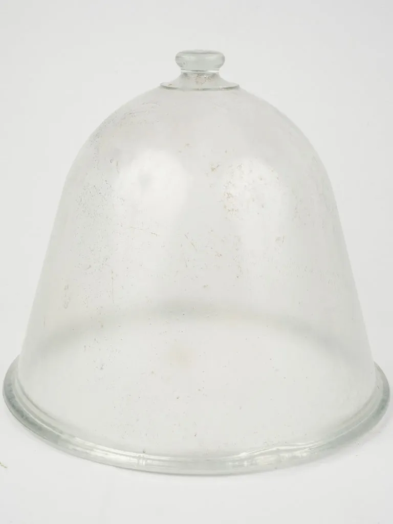 "Cloche à Melon" Early 20th century Glass Dome 15¾"