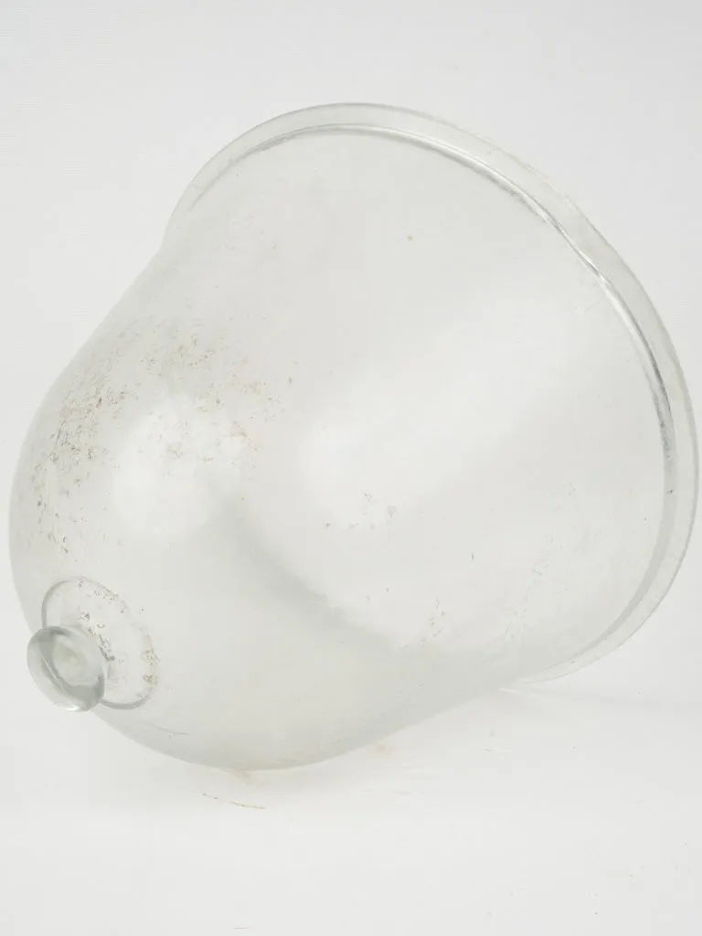 "Cloche à Melon" Early 20th century Glass Dome 15¾"