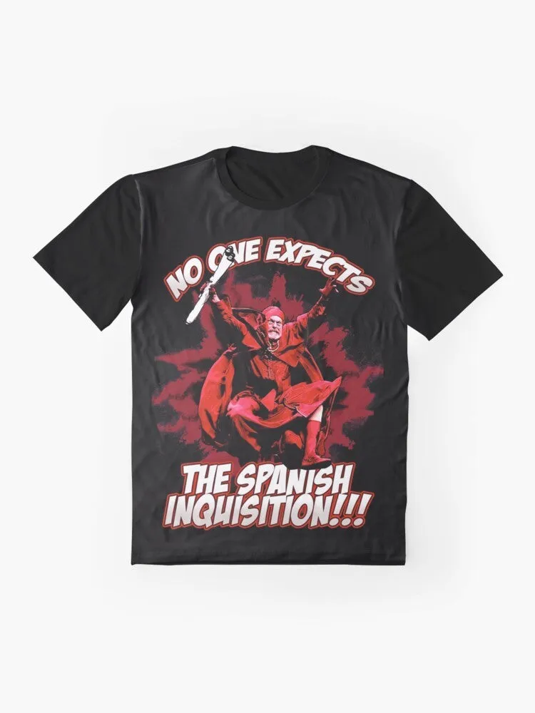 "No One Expects the Spanish Inquisition!" Funny Graphic T-Shirt