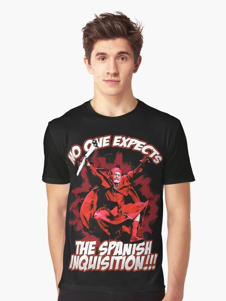 "No One Expects the Spanish Inquisition!" Funny Graphic T-Shirt