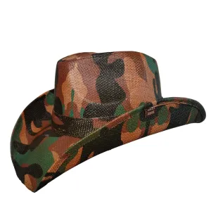 Redneck Camo Cowboy Hat