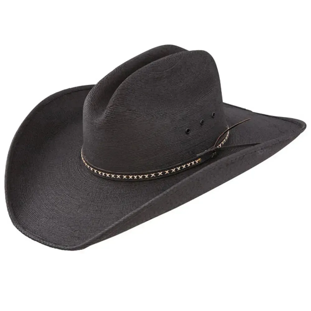 Resistol Jason Aldean Asphalt Cowboy - Mexican Palm Straw Cowboy Hat