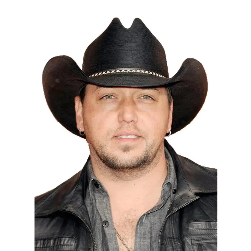 Resistol Jason Aldean Asphalt Cowboy - Mexican Palm Straw Cowboy Hat