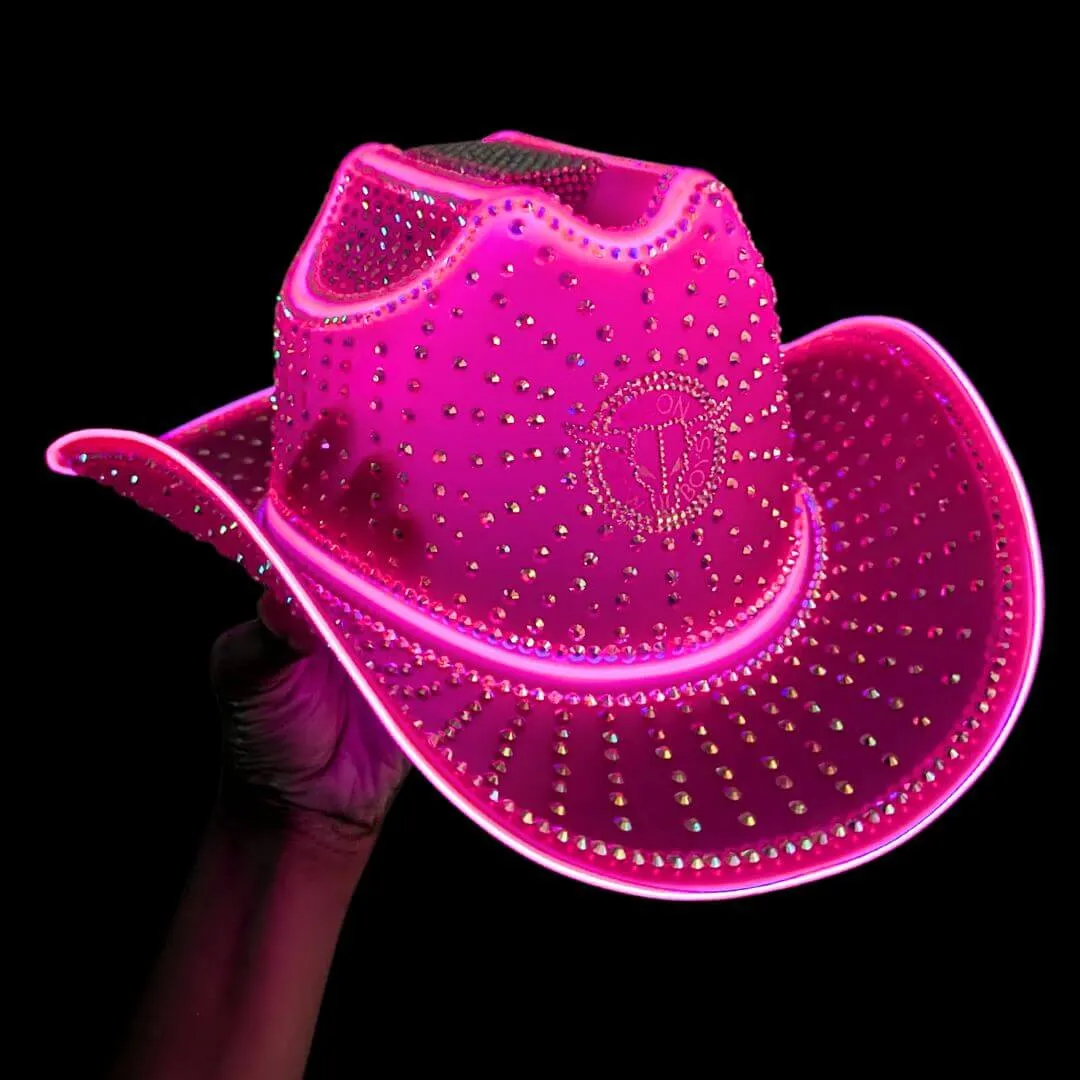 Rhinestoned Neon Cowboys® Hat