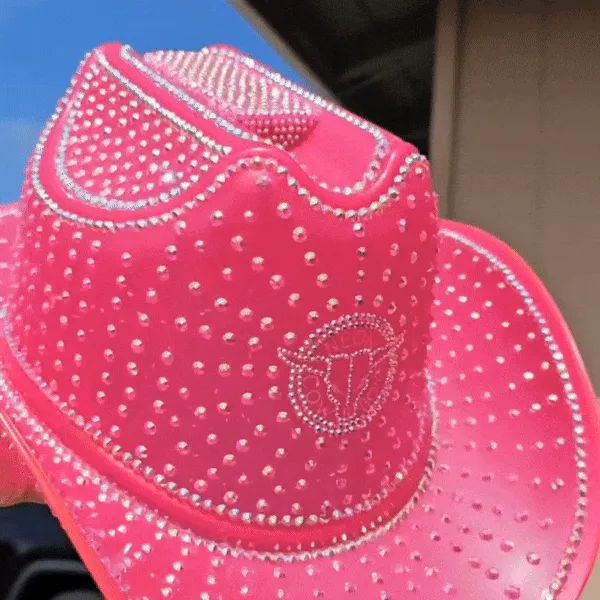 Rhinestoned Neon Cowboys® Hat