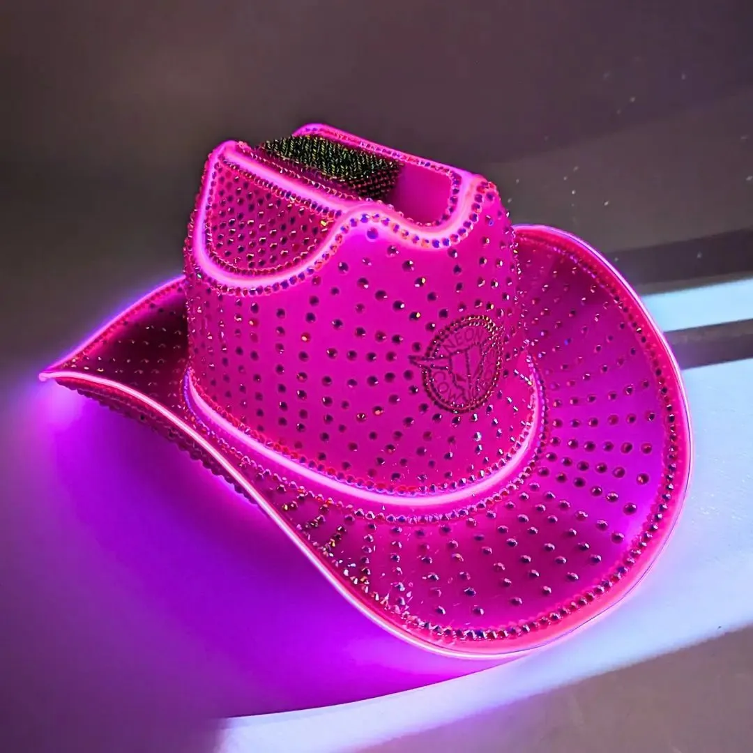 Rhinestoned Neon Cowboys® Hat