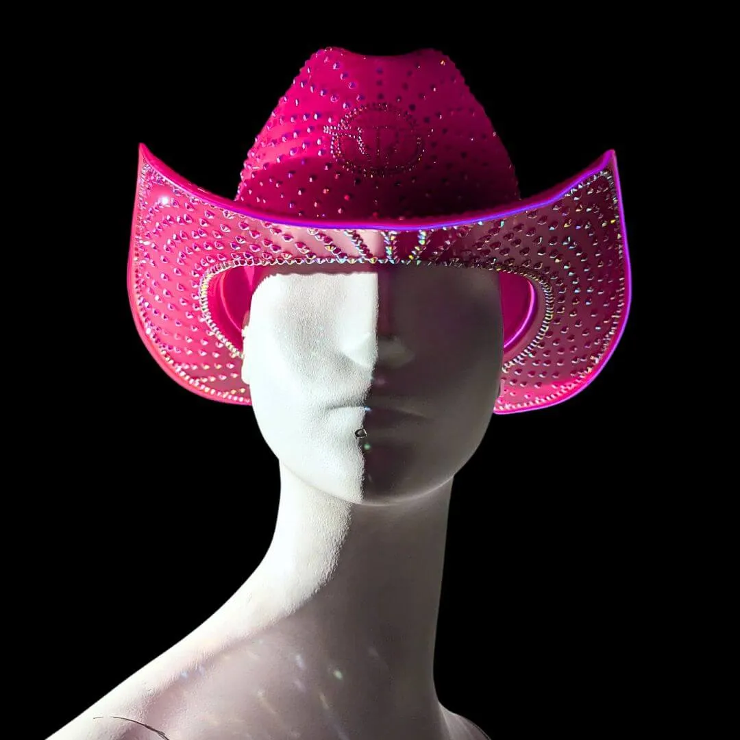 Rhinestoned Neon Cowboys® Hat