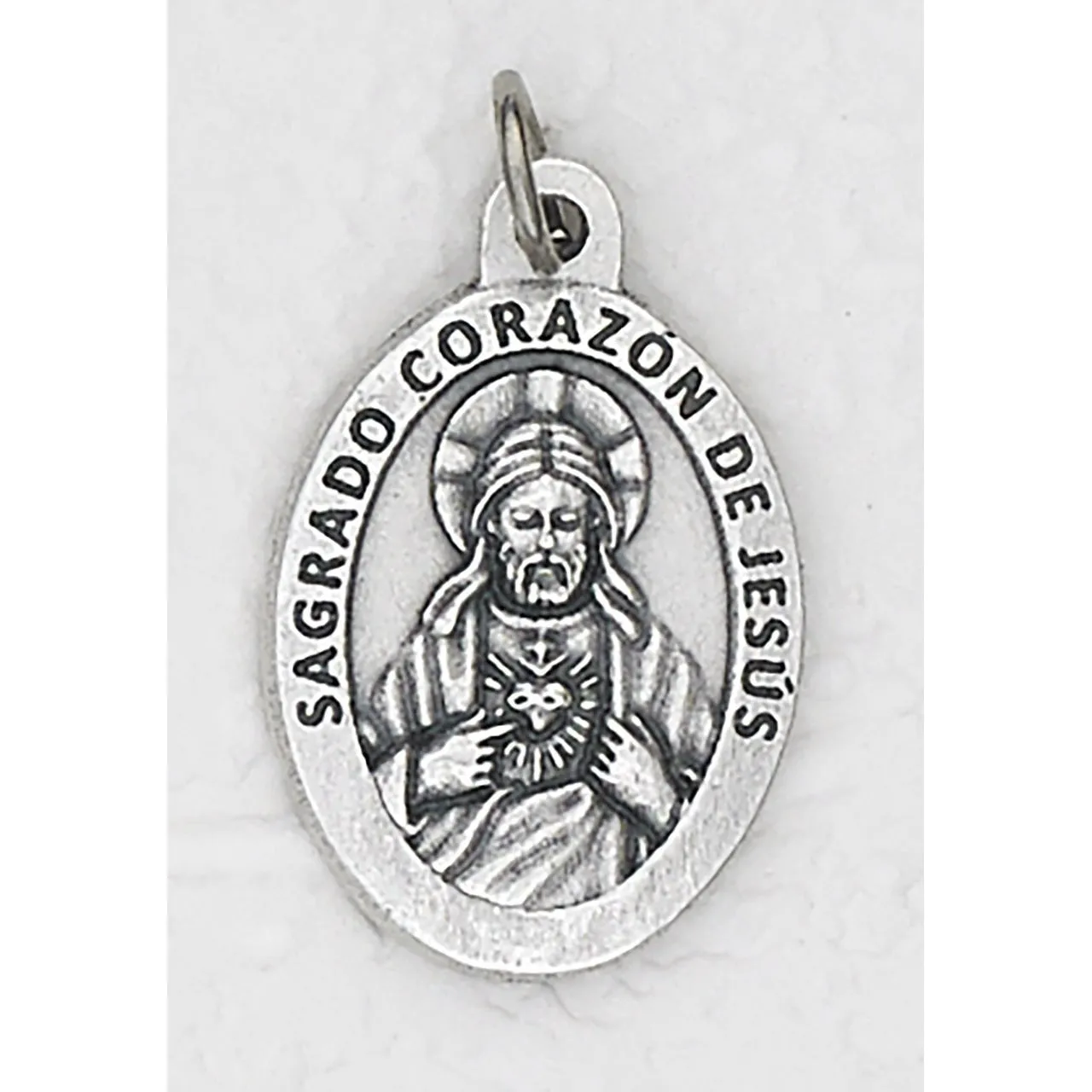 Sagrado Corazon de Jesus Premium Spanish Medal