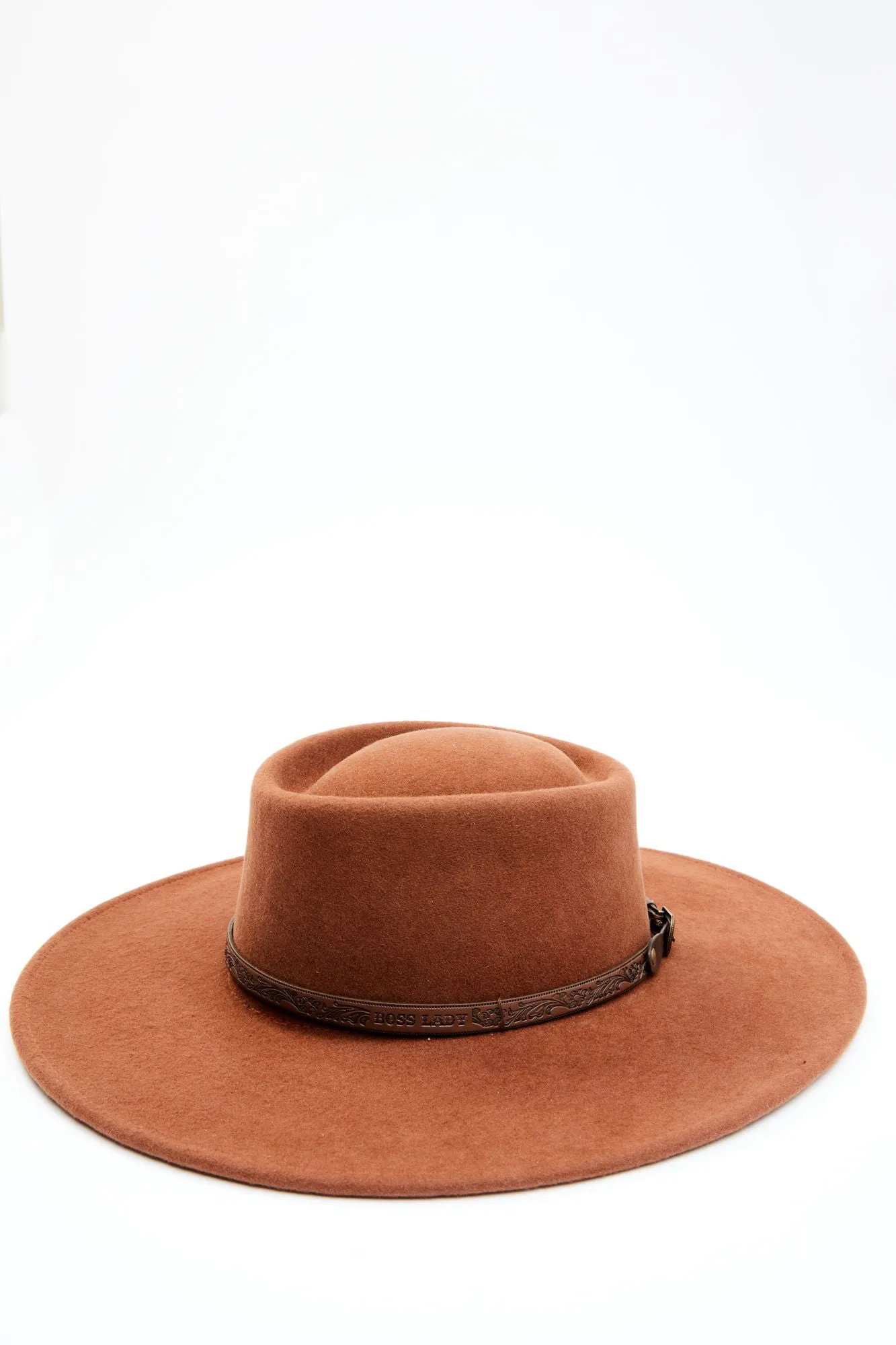 She's A Boss Lady Wool Felt Western Hat