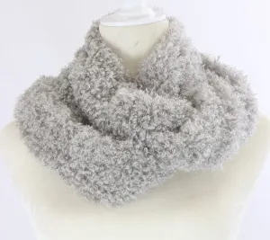 Soft and fluffy infinity scarf