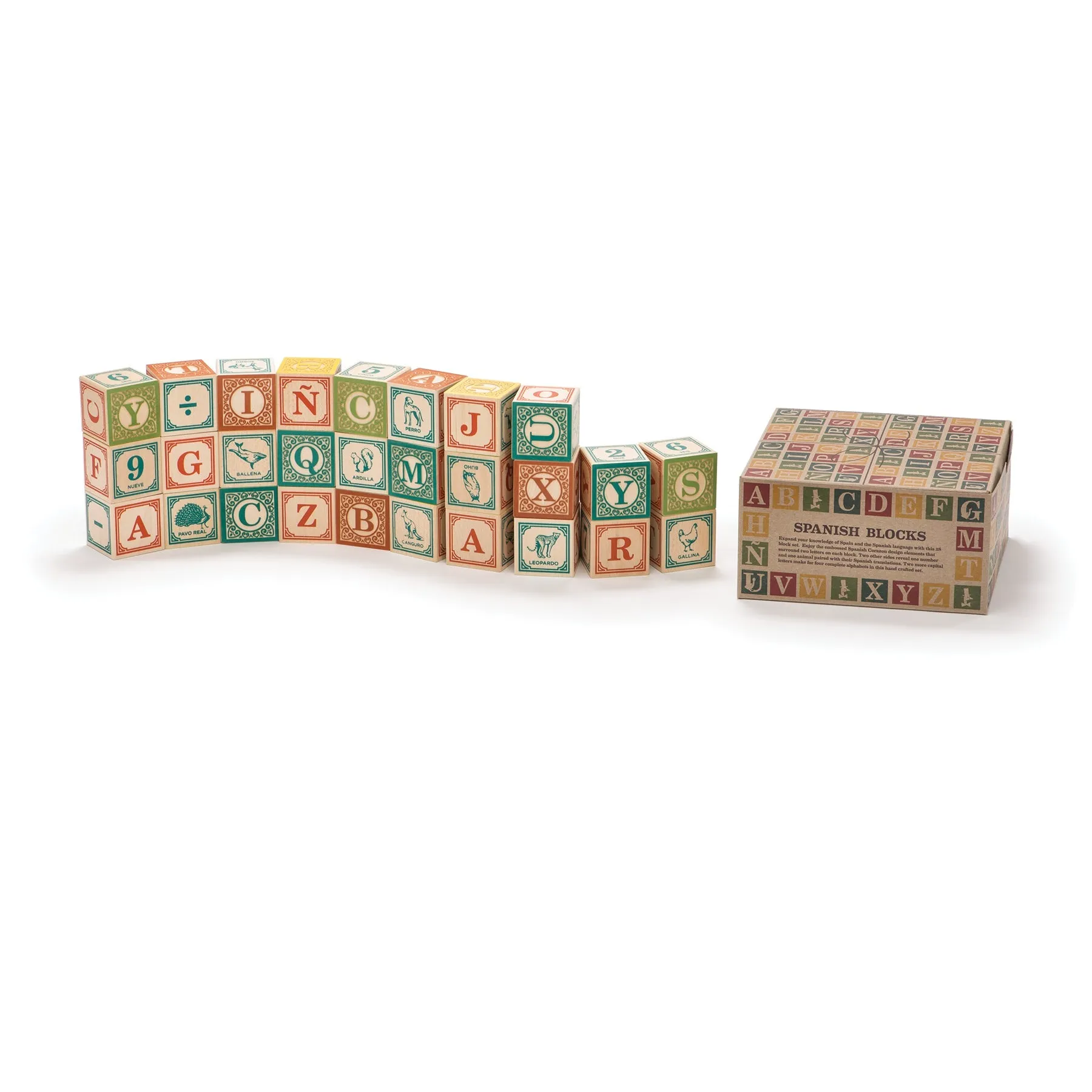 Spanish Alphabet Blocks