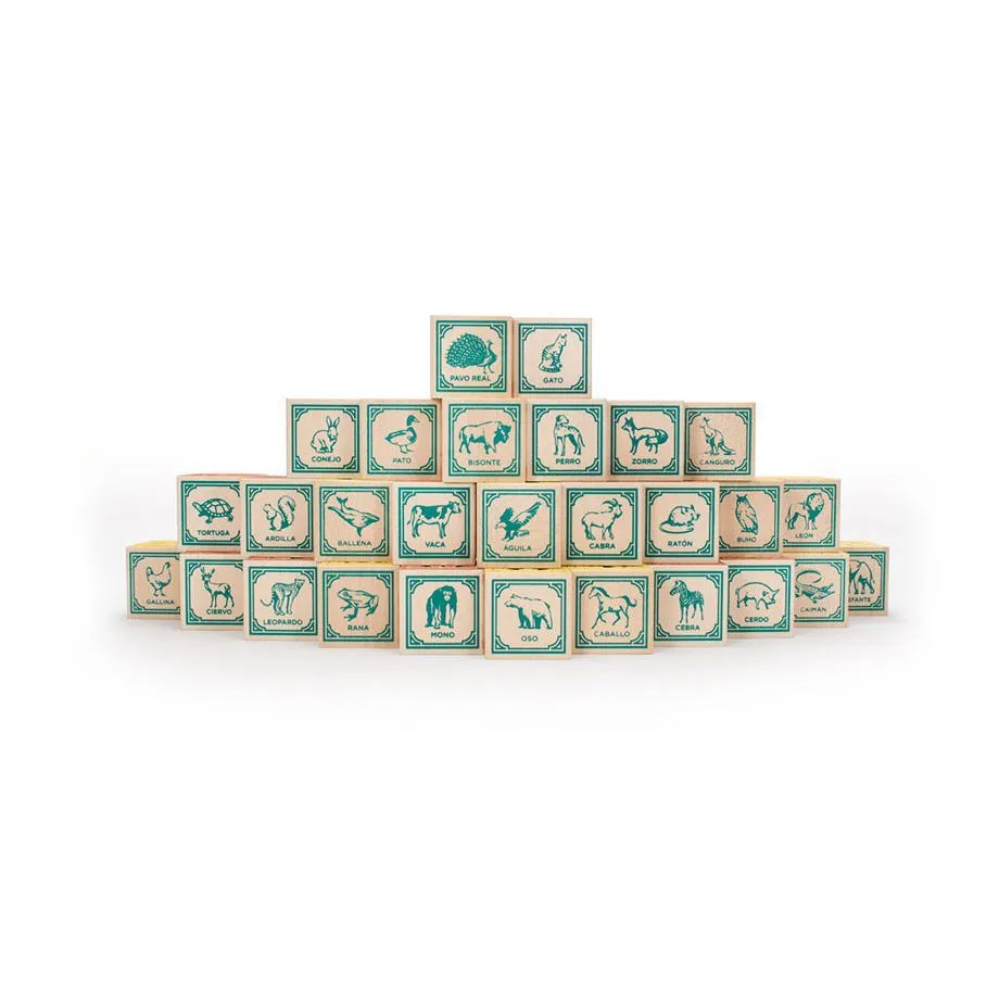 Spanish Alphabet Blocks