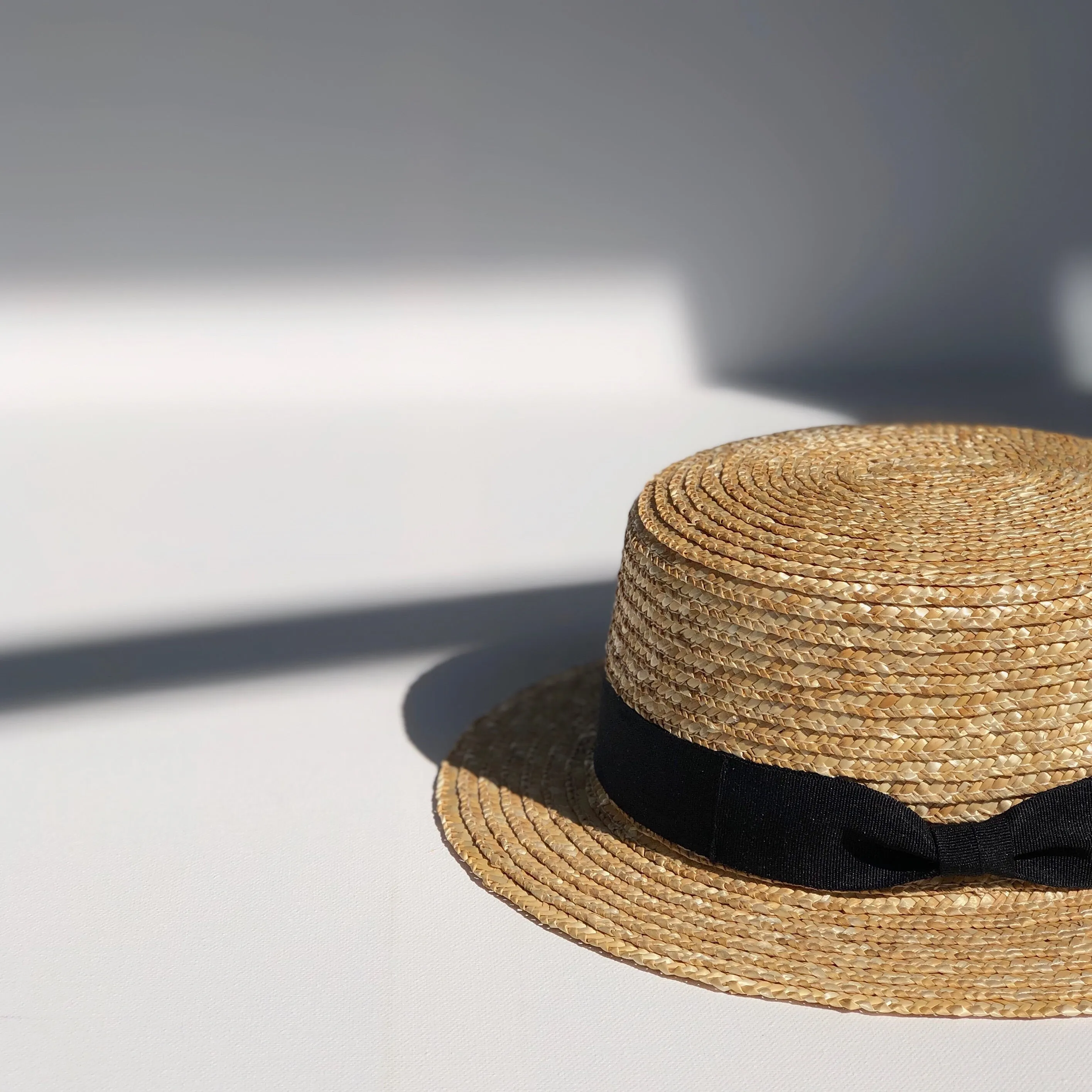 straw boater hat