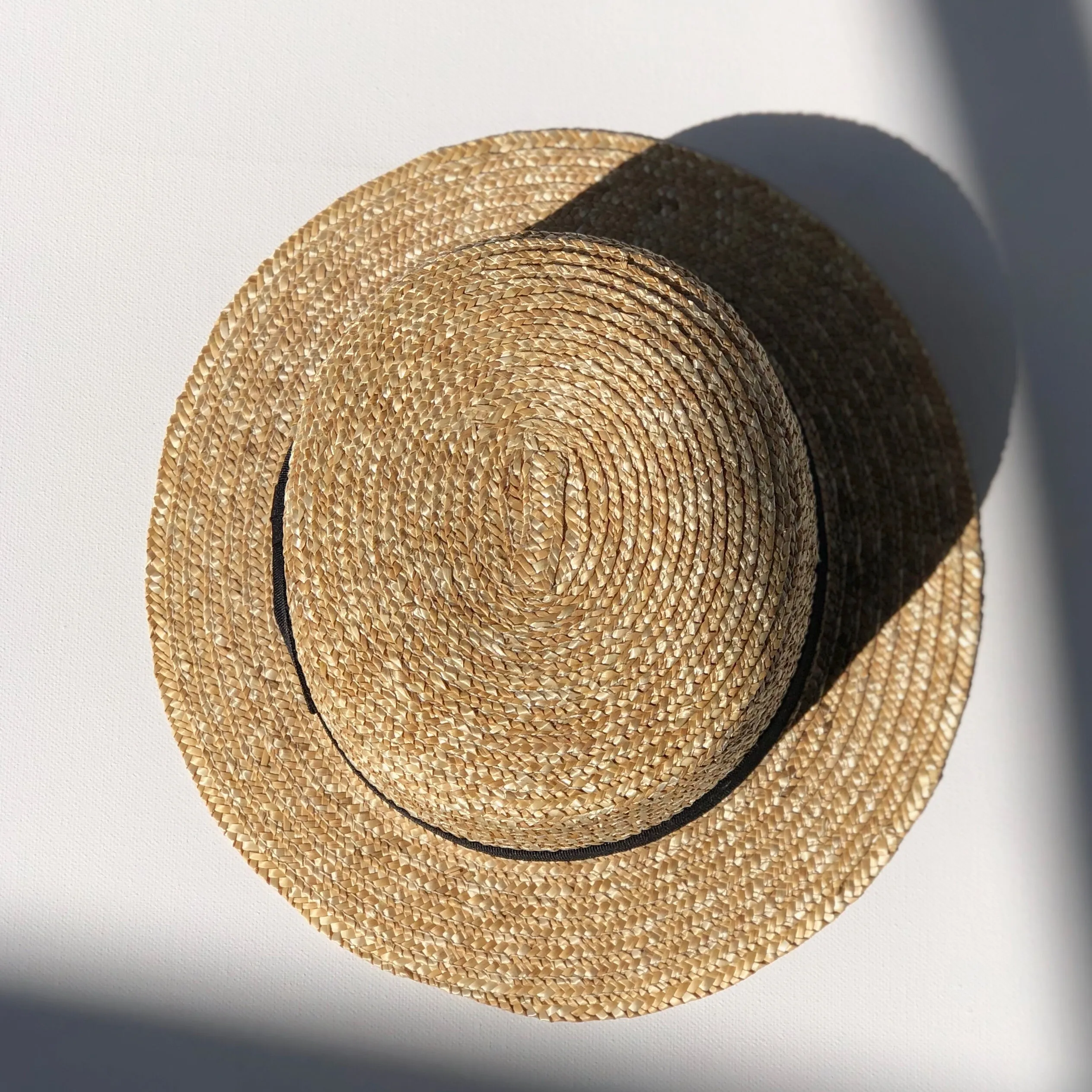 straw boater hat