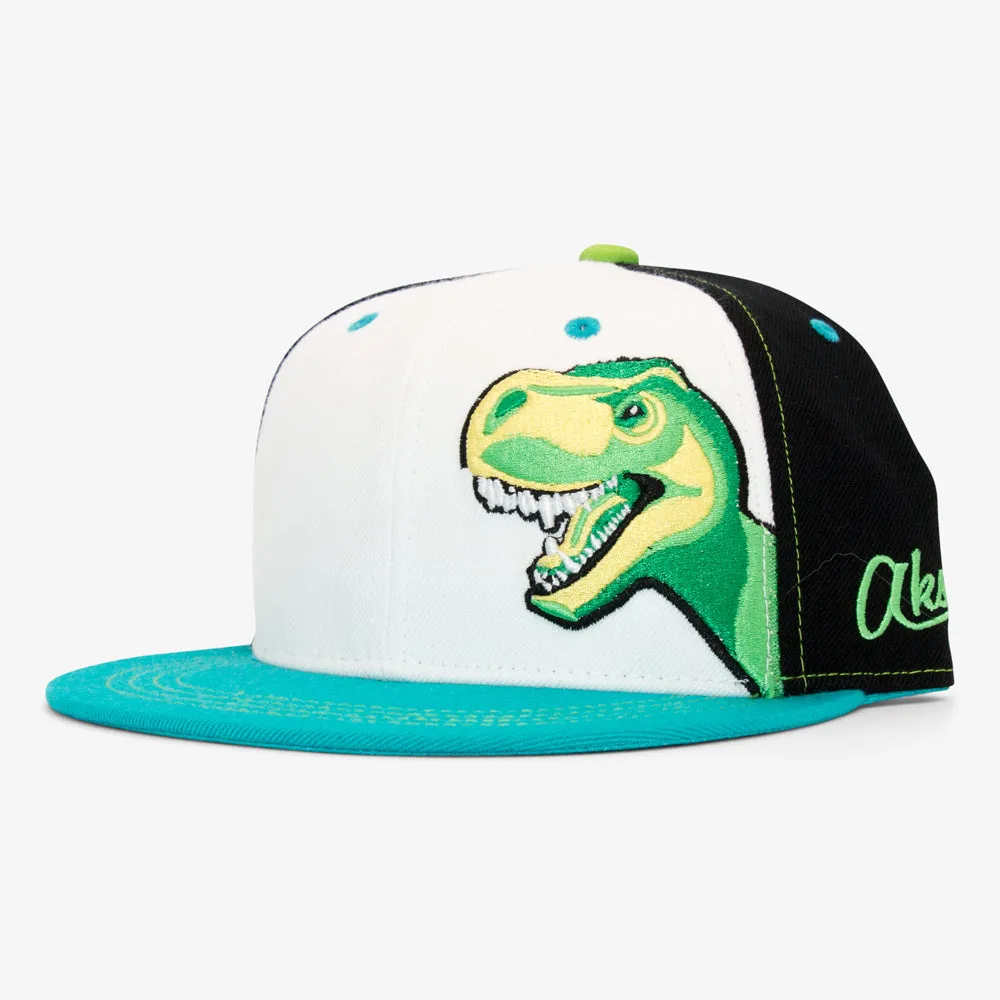 T-Rex Dinosaur Flatbill Snapback Hat