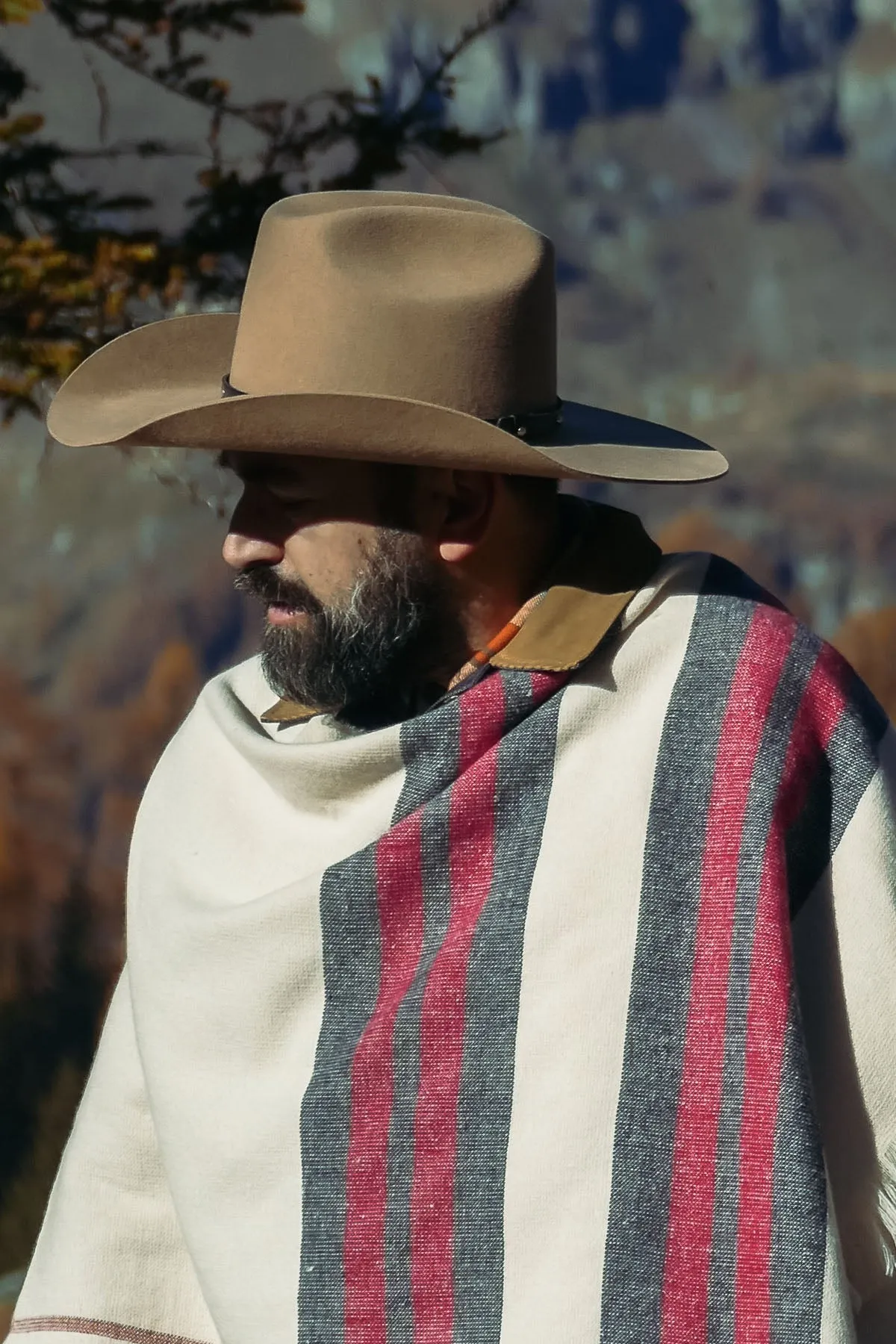 The Rugged Society - Rodeo Cattleman Hat in beige - Handmade to order