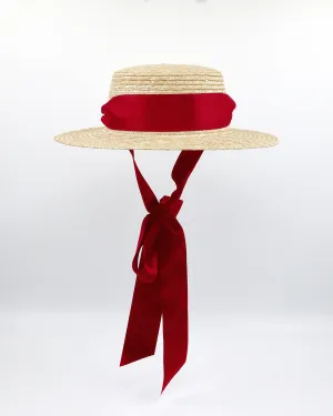 VENICE (straw/red)