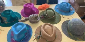 Wet Felted Hat Workshop with Joanne Barr - Milliner