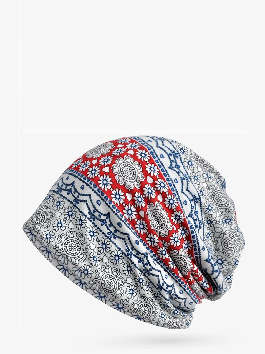 Women Spring Floral Soft Hat