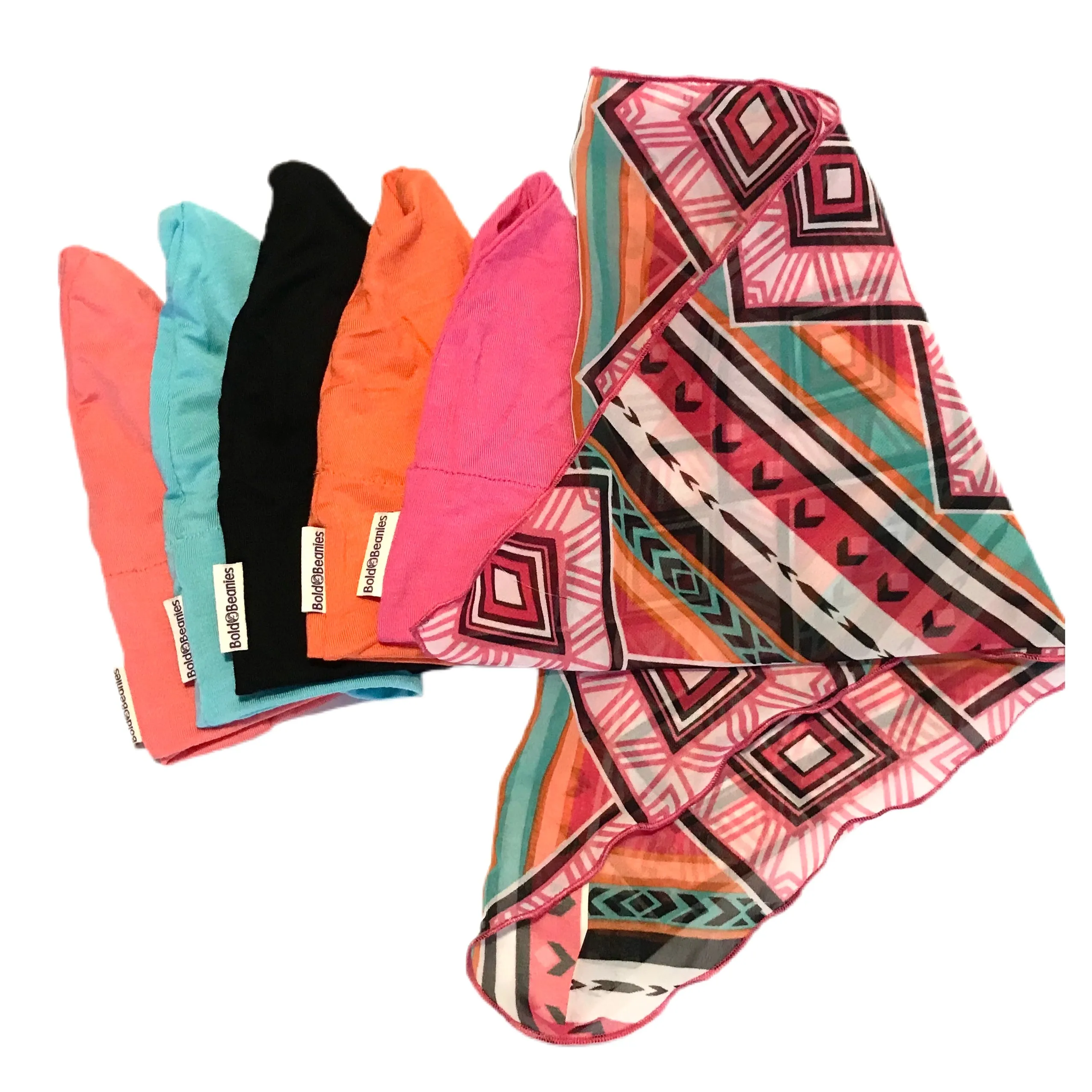 Women's Africa Chiffon Chemo Head Scarf