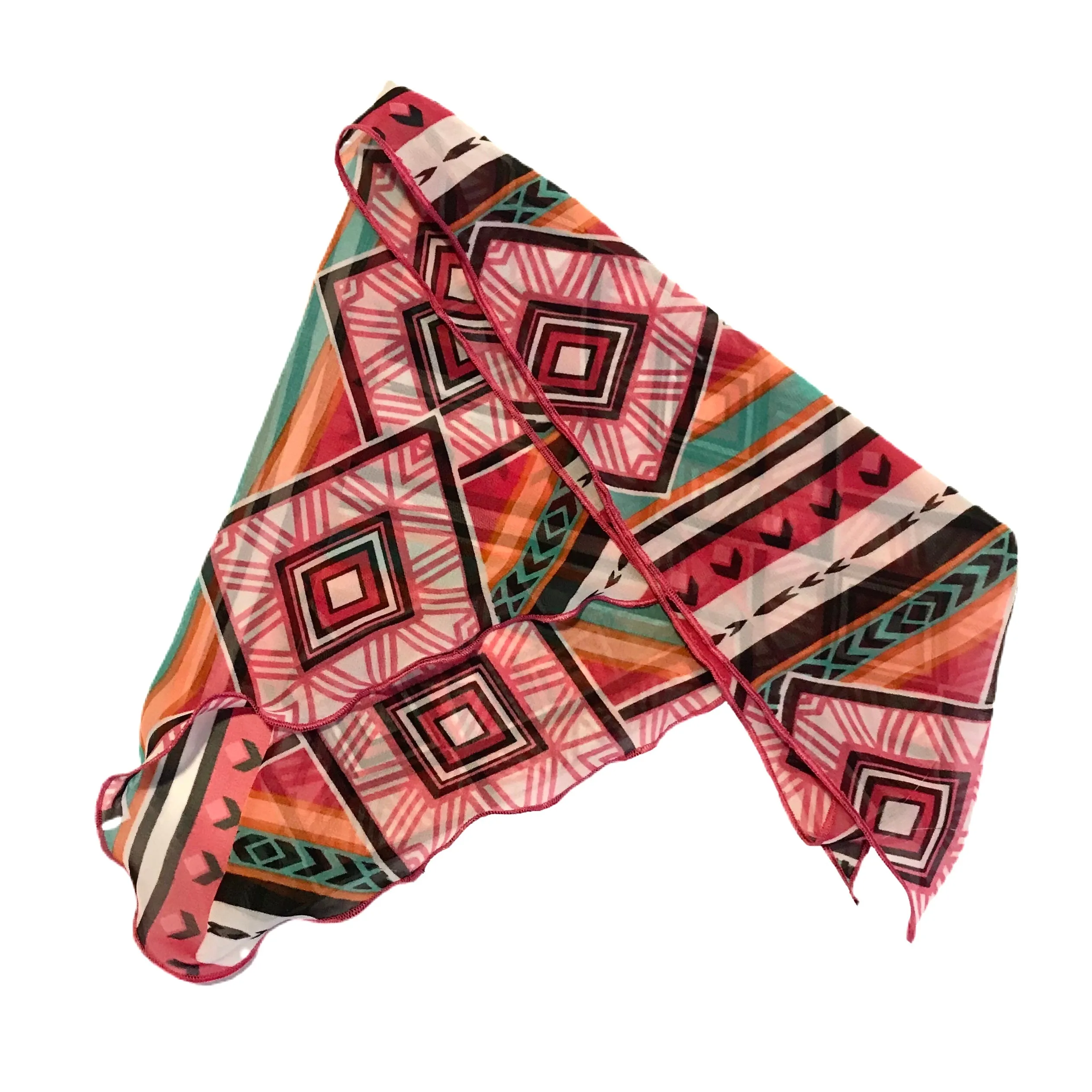 Women's Africa Chiffon Chemo Head Scarf