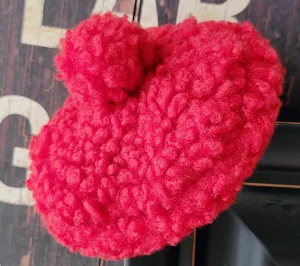 Wooflink Vivid Winter Beret in Red