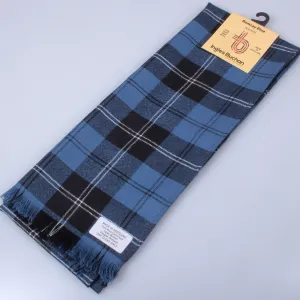 Wool Scarf in Ramsay Blue Ancient Tartan