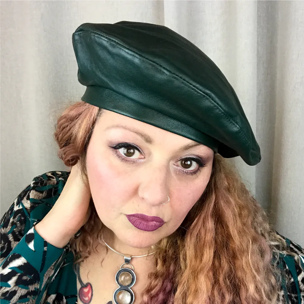 YES MZ MILITARY LEATHER BERET | Assorted Colours